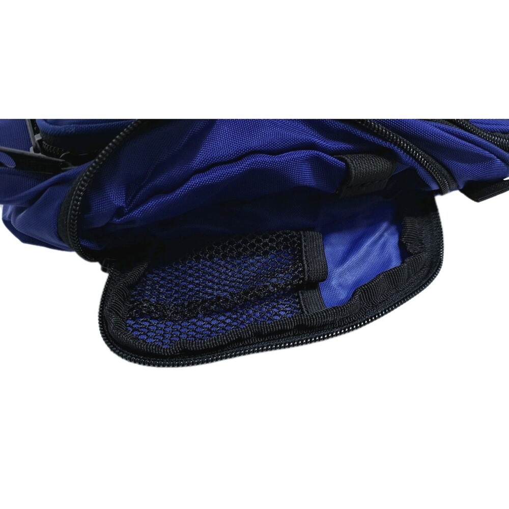 LL Bean Personal Travel Bag Vintage Toiletry Organizer Hanging Shower Blue - Picture 7 of 8